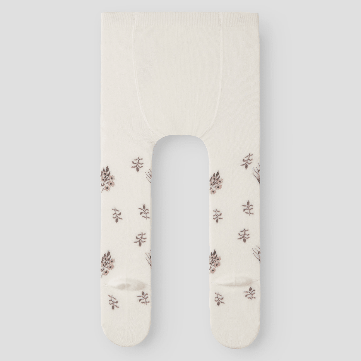 Name It - Strømpebukse i Ull/ Bomull Wak Snow White Long Flowers - Guttelus