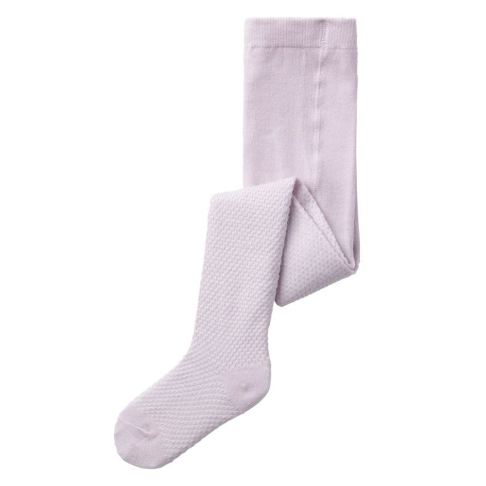 Name It - Strømpebukse i Ull Wakma Structure Lilac Ash - Guttelus.no