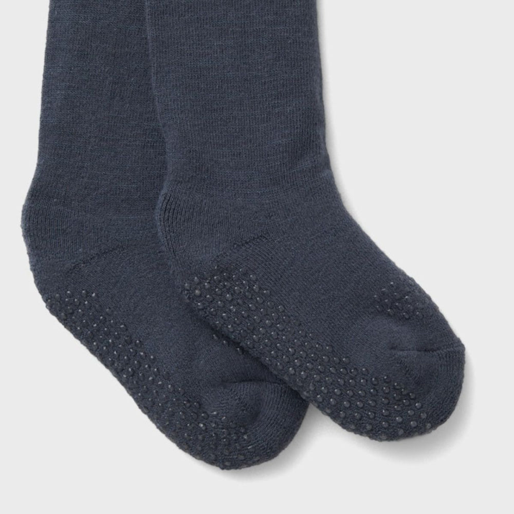 Name It - Strømpebukse Ull Antiskli Wak Ombre Blue - Guttelus