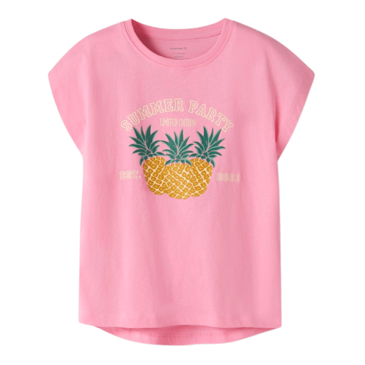 Name It - T-skjorte Vigea Pink Drink - Guttelus.no