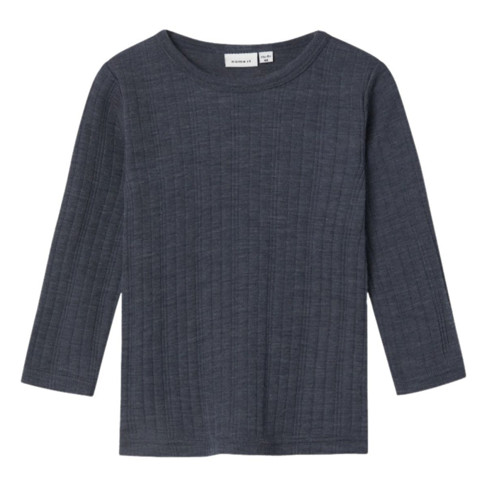 Name It - Trøye Ull Wang Ombre Blue - Guttelus
