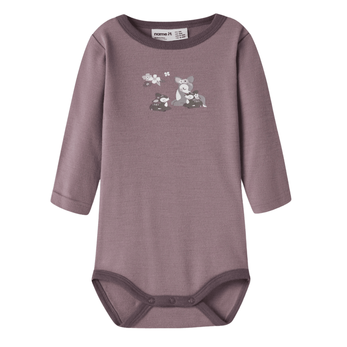 Name It - Ullbody Willit Toadstool Bambi + Flowers - Guttelus
