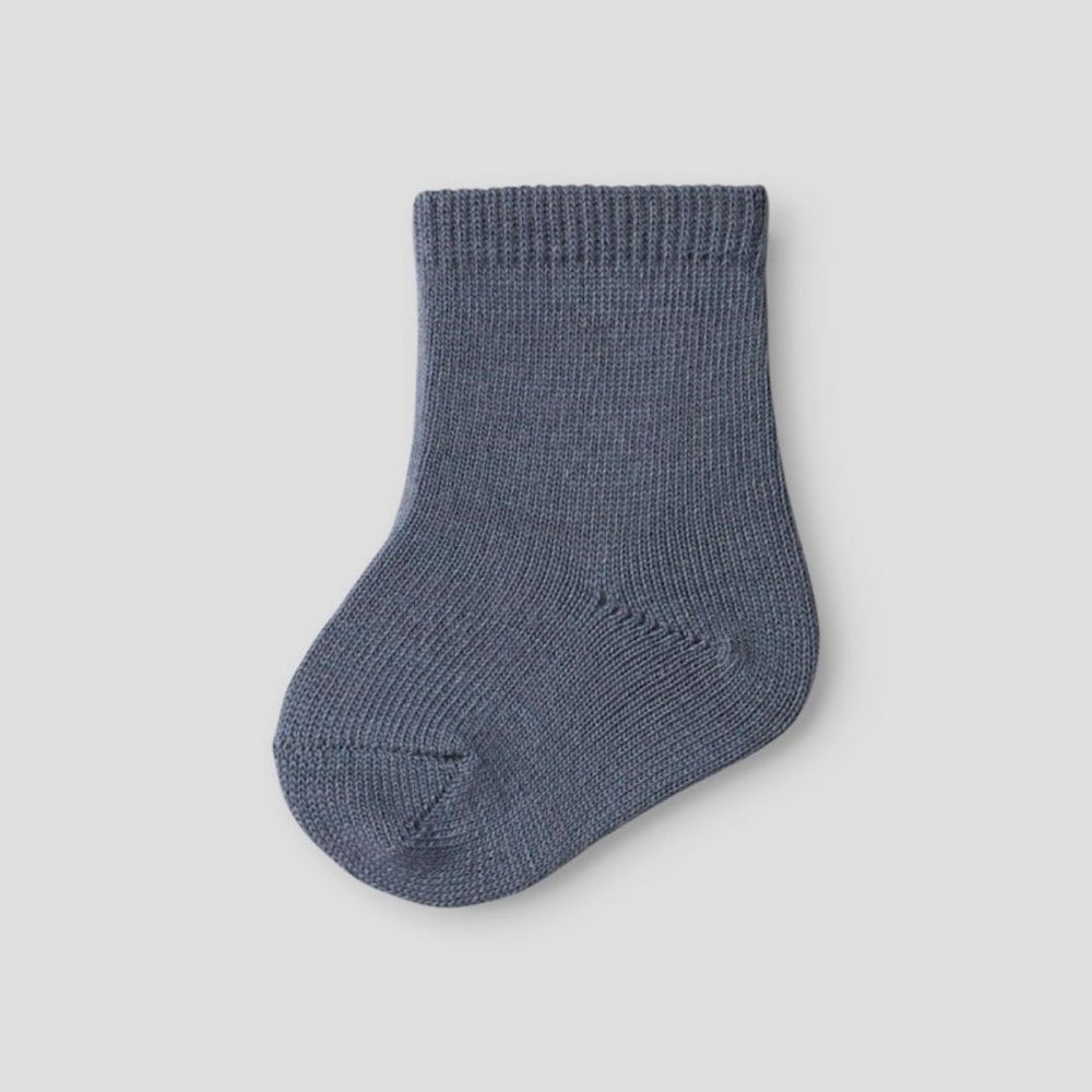Name It - Ullsokker 4-pk Baby Wak Folkstone Gray - Guttelus.no