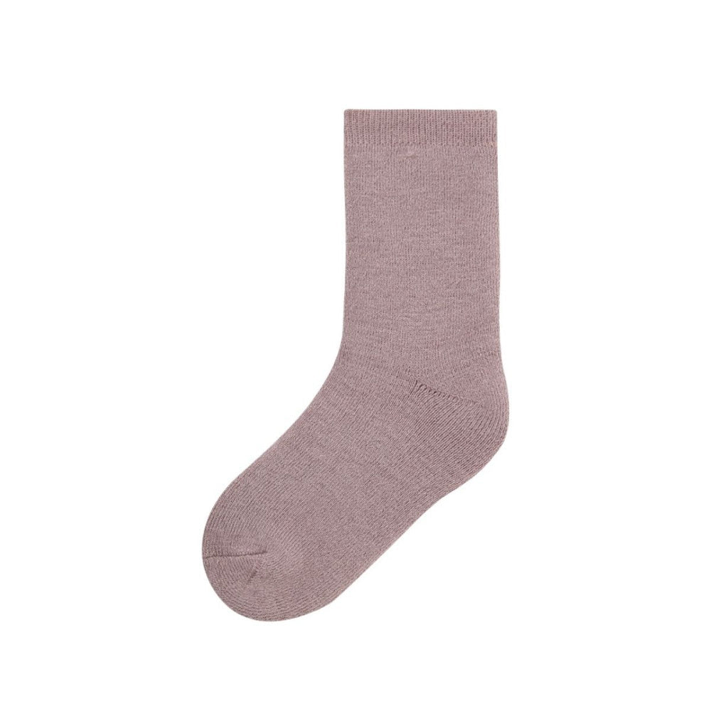 Name It - Ullsokker Waksi Terry Purple Dove - Guttelus