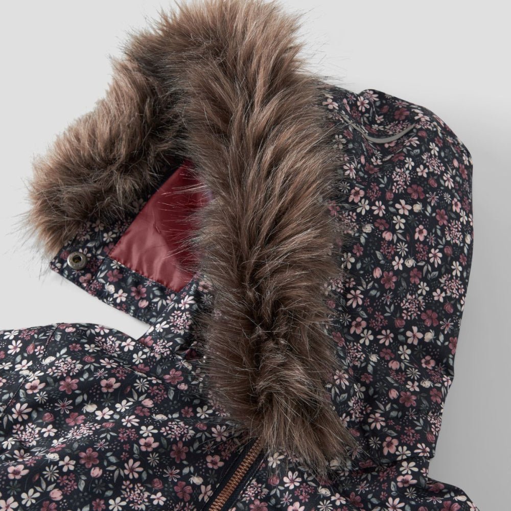 Name It - Vinterdress Snow10 Blomster - Guttelus.no