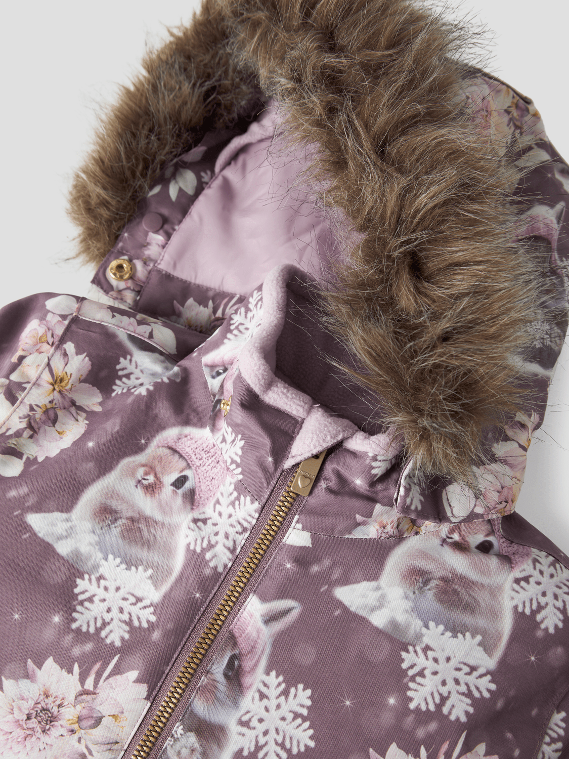 Name It - Vinterdress Snow10 Grape Shake - Guttelus
