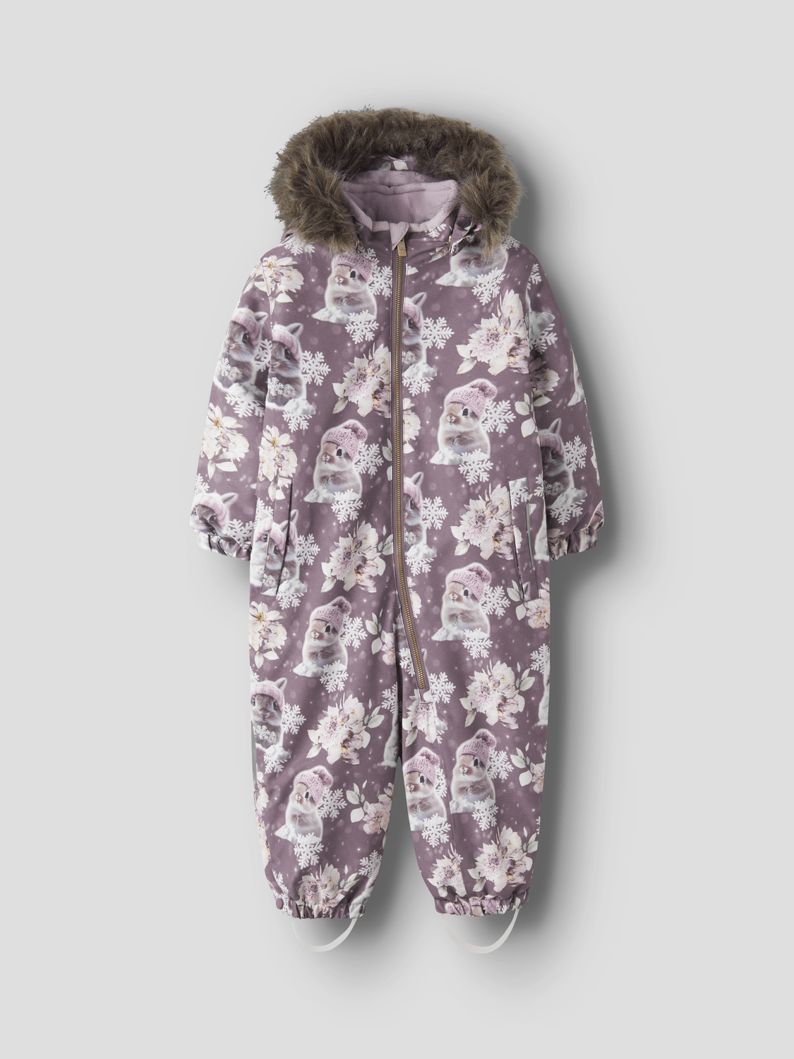 Name It - Vinterdress Snow10 Grape Shake - Guttelus