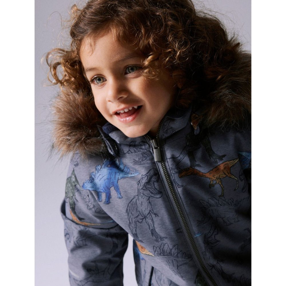 Name It - Vinterdress Snow10 Mockingbird Dinosaur - Guttelus