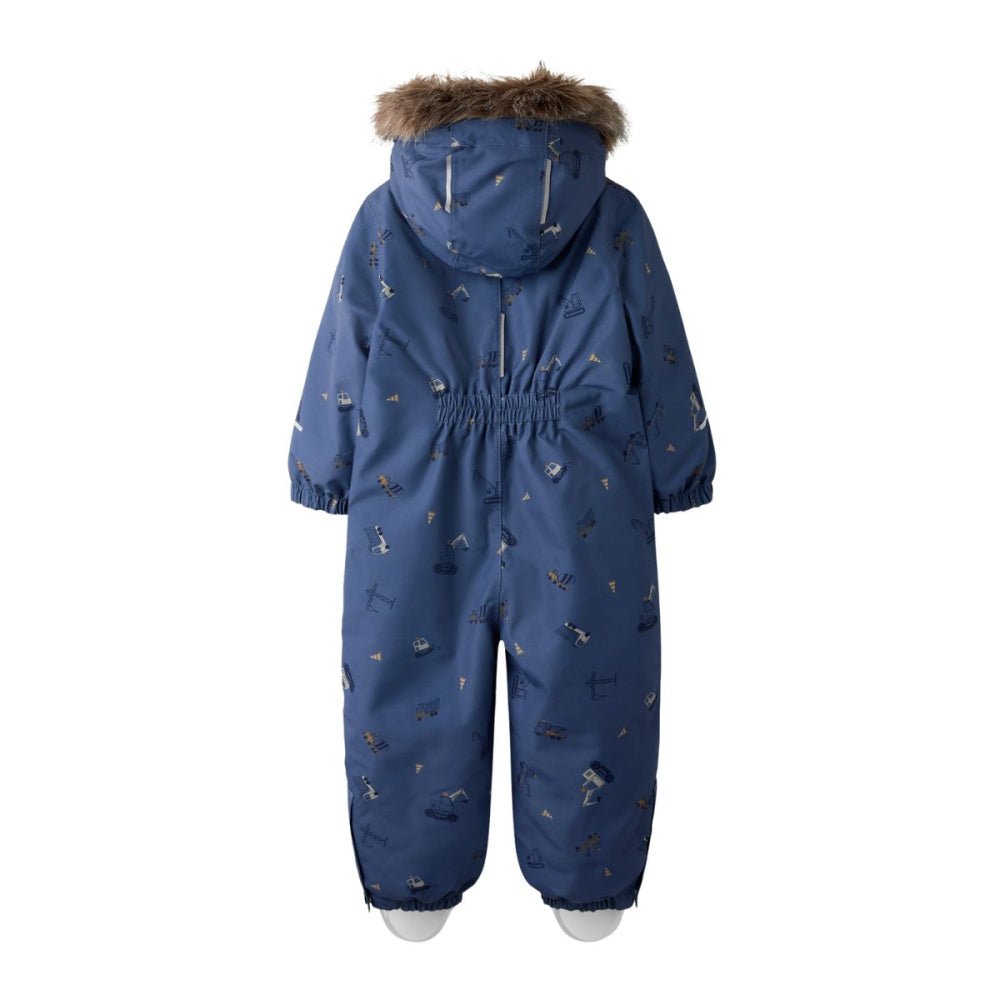 Name It - Vinterdress Snow10 Vintage Indigo Work - Guttelus.no