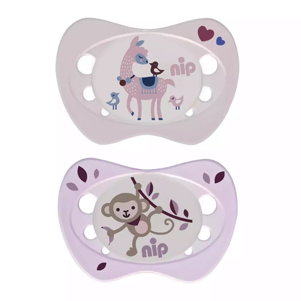 Nip- Smokker Family 2pk 0-2mnd Rosa - Guttelus