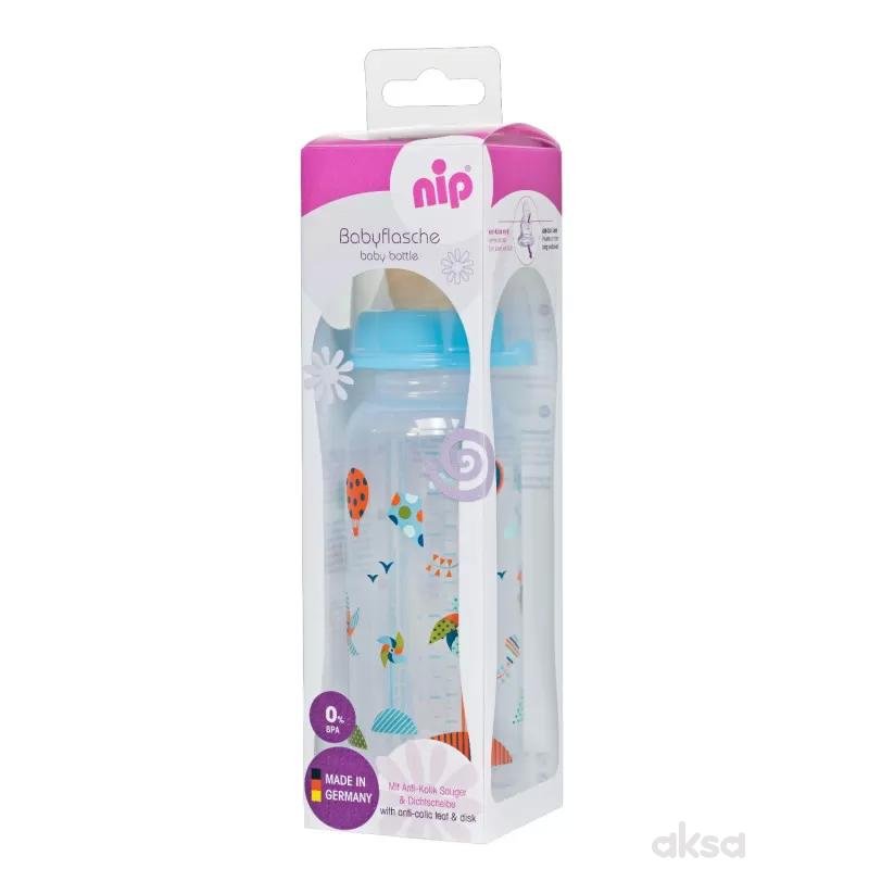 Nip- Tåteflaske Baby Luftballong 250ml - Guttelus.no