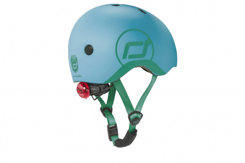 Scoot & Ride - Sykkelhjelm (45-51cm) Steel