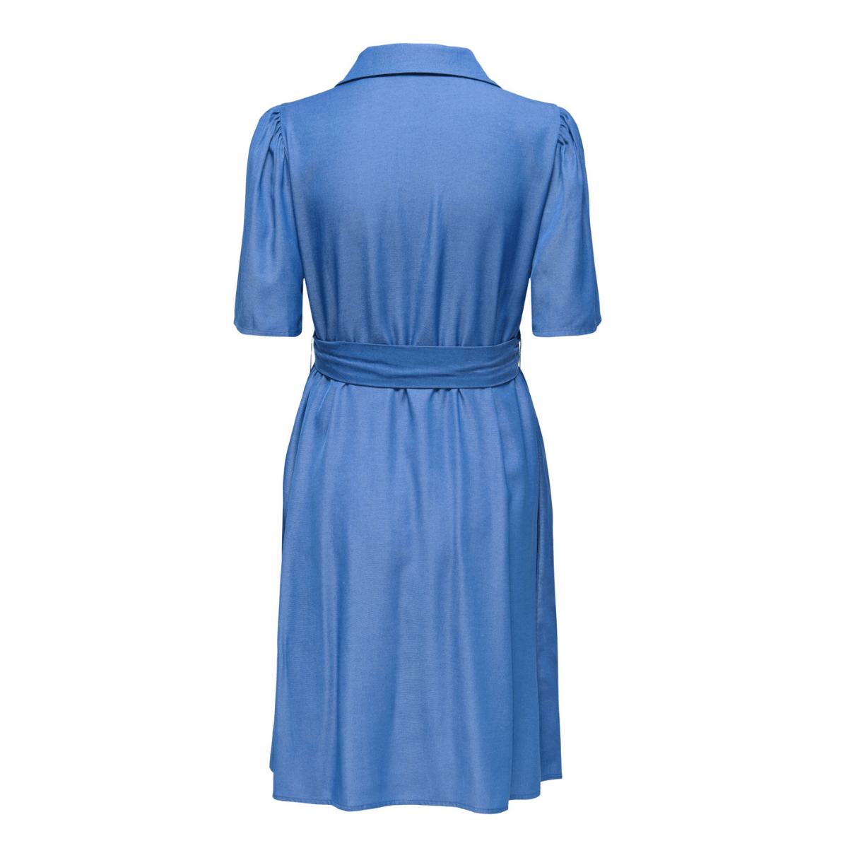 ONLY Maternity - Skjortekjole Mamma Medium Blue Denim - Guttelus.no