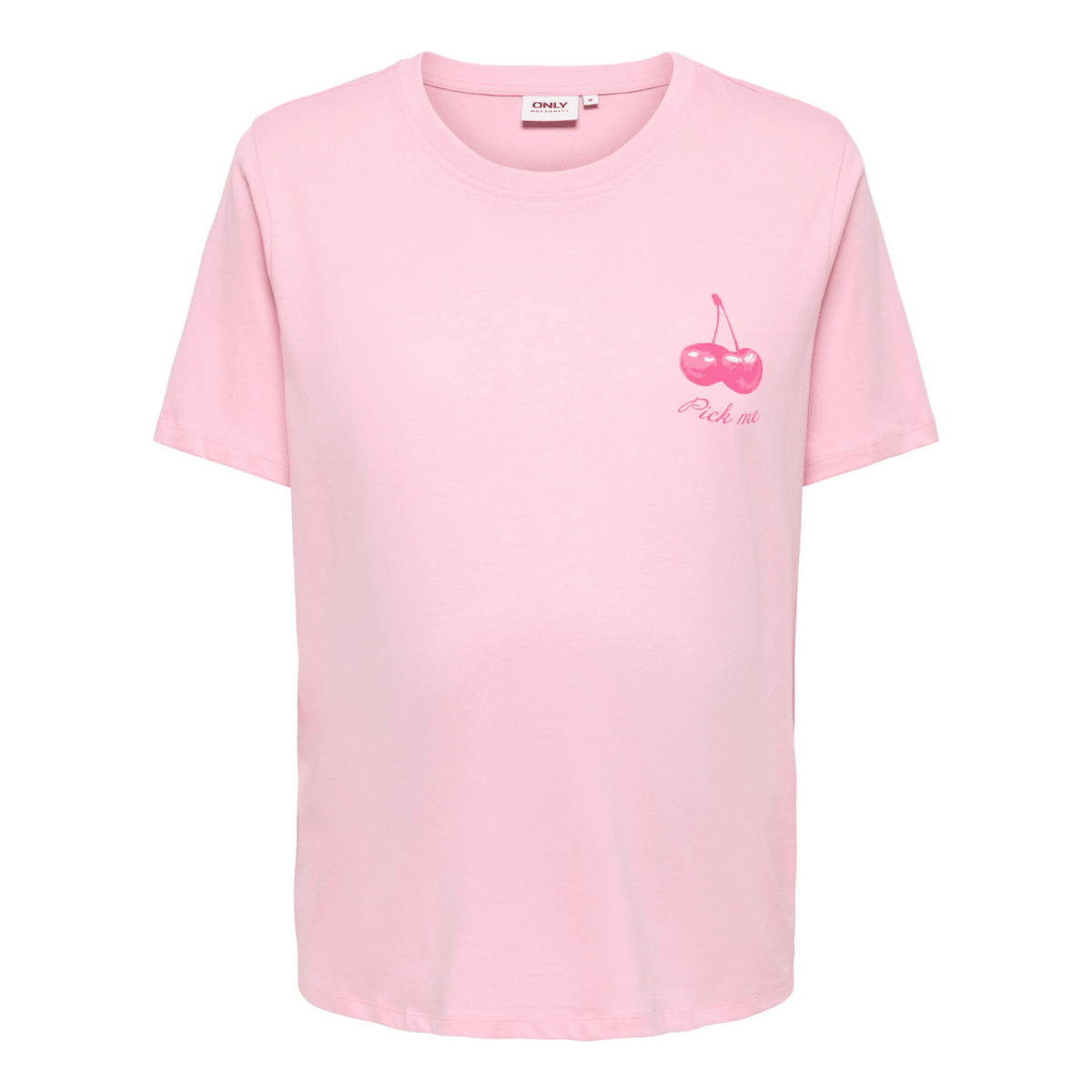 ONLY Maternity - T-skjorte Milla Romance Rose Cherries - Guttelus.no