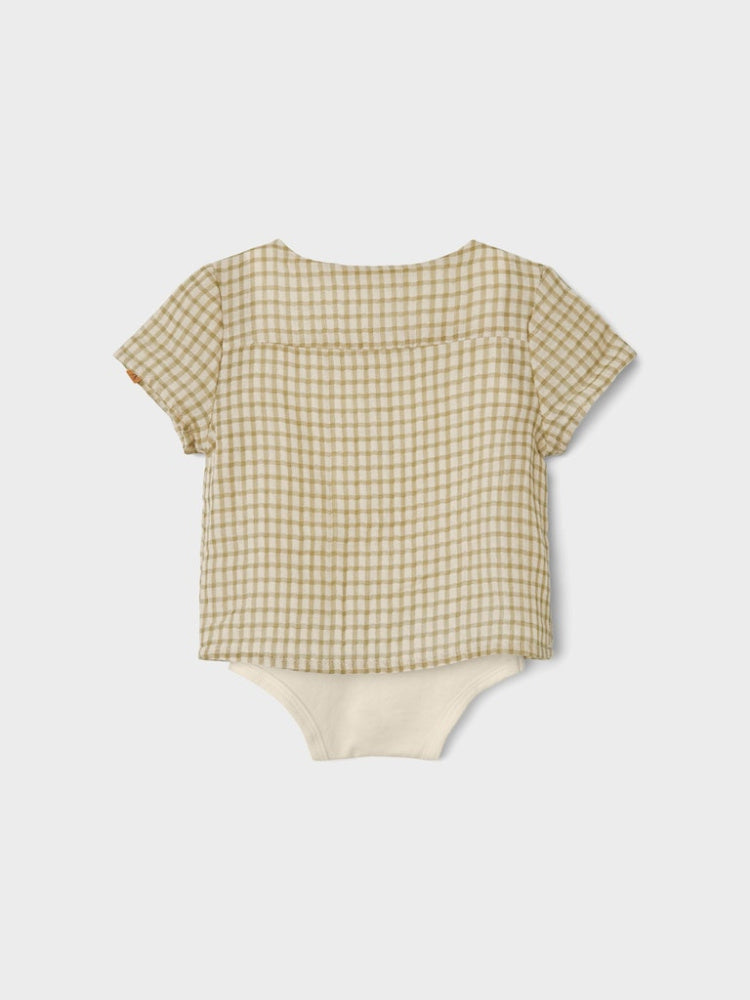 Lil'Atelier - Skjortebody Hanson Sage