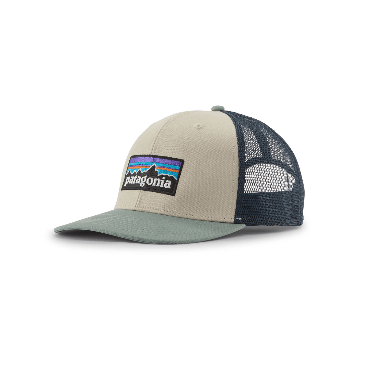 Patagonia - Caps P-6 Logo Trucker Hat Pumice - Guttelus