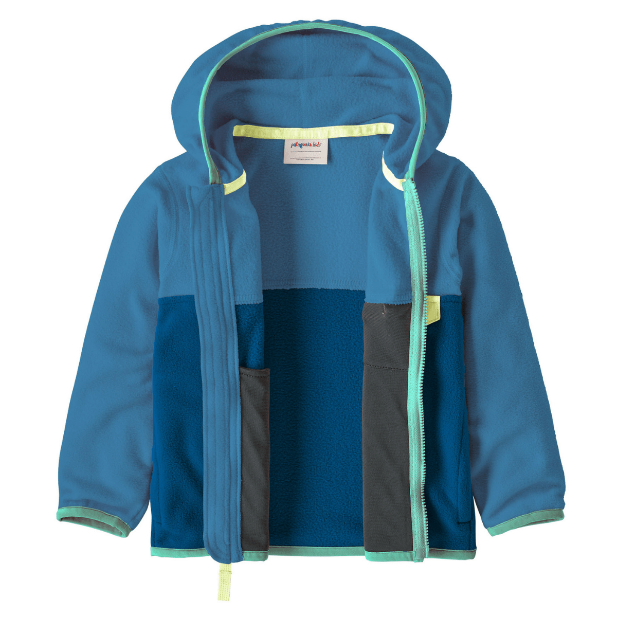 Patagonia - Fleecejakke Micro D Snap-T Aquatic Blue - Guttelus.no