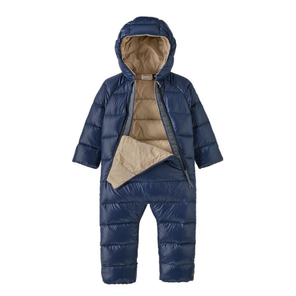 Patagonia - Infant Hi-Loft Down Sweater Bunting New Navy - Guttelus