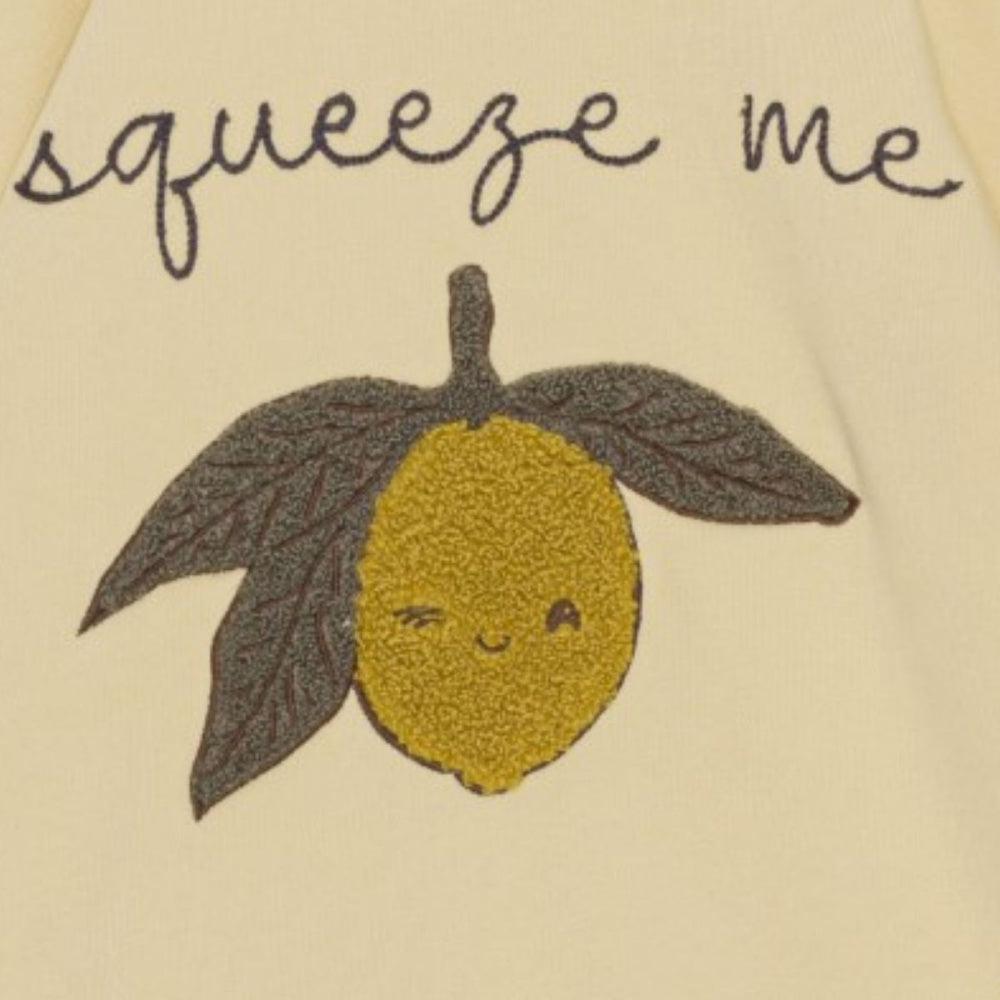 Konges Sløjd - Genser Lou Sweat Lemon/ Sea Mist