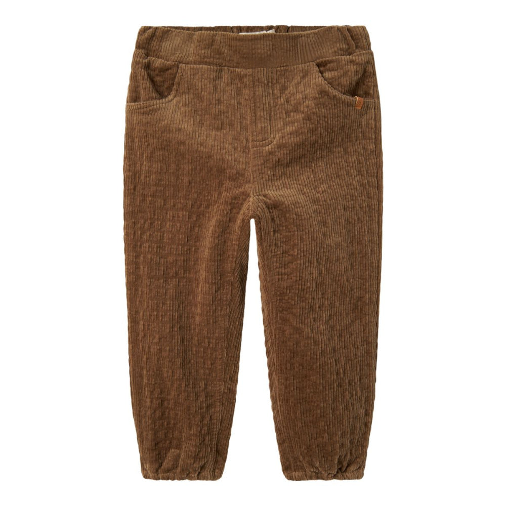 Lil'Atelier - Bukse Cord Loose Osmund Sepia Tint