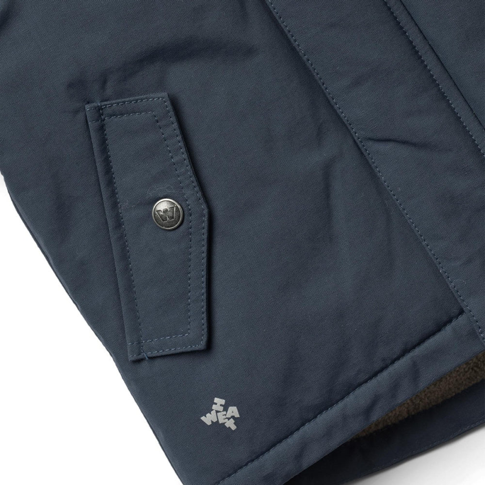 Wheat - Vinterjakke Baby Kasper Tech Dark Blue