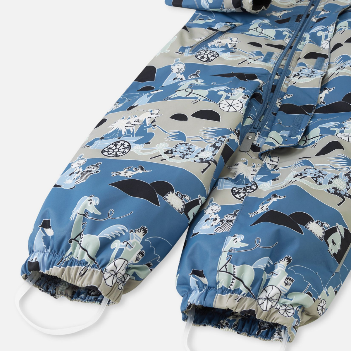 Reima - Vinterdress Baby Moomin Puhuri Blue Ocean