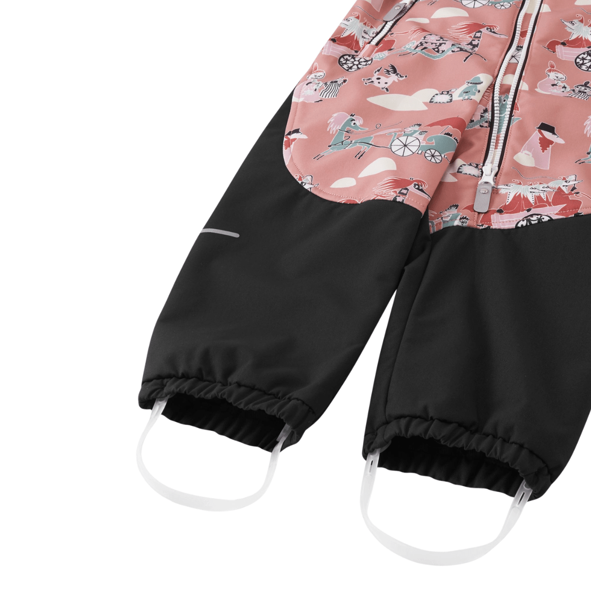 Reima - Softshelldress Moomin Mjosa Rose Blush - Guttelus.no