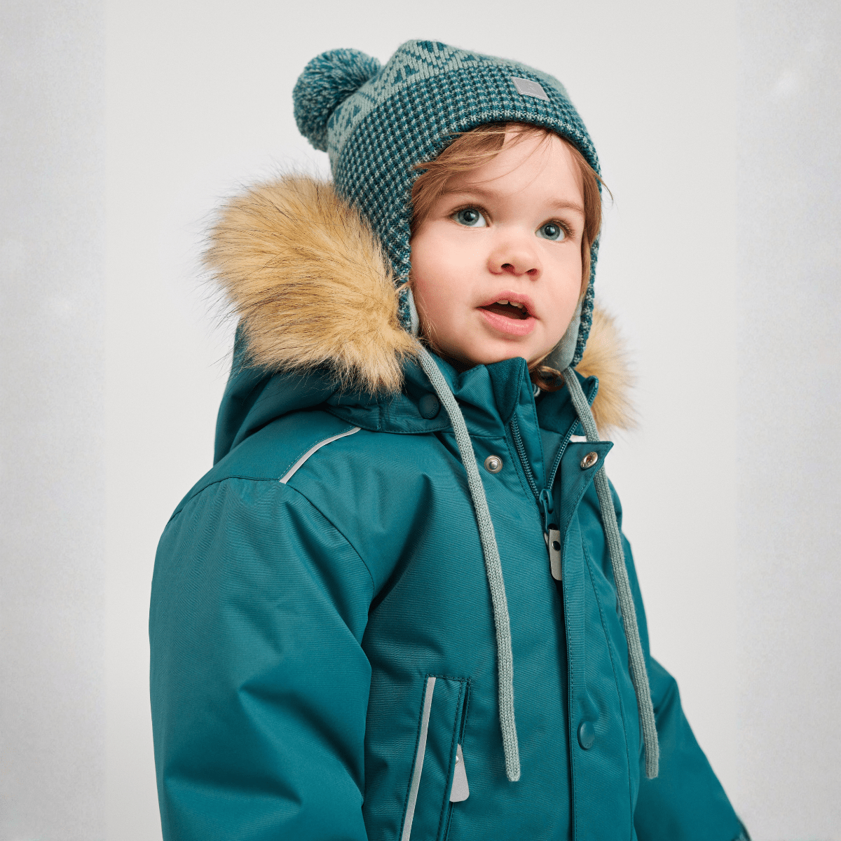 Reima - Vinterdress Baby Reimatec Gotland Dark Teal - Guttelus.no