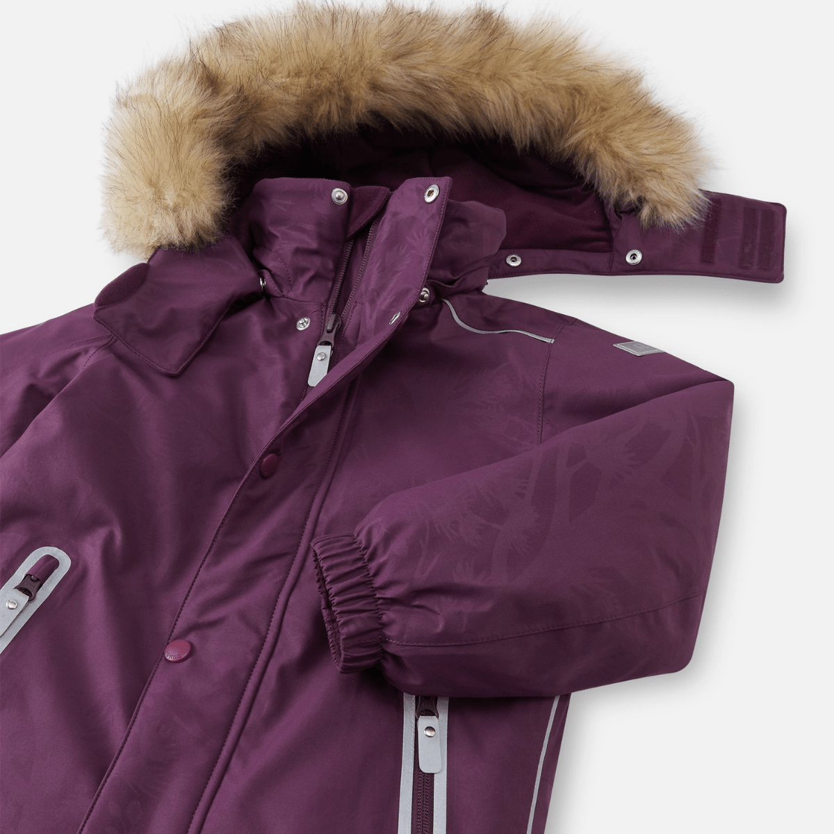 Reima - Vinterdress Kipina Deep Purple - Guttelus