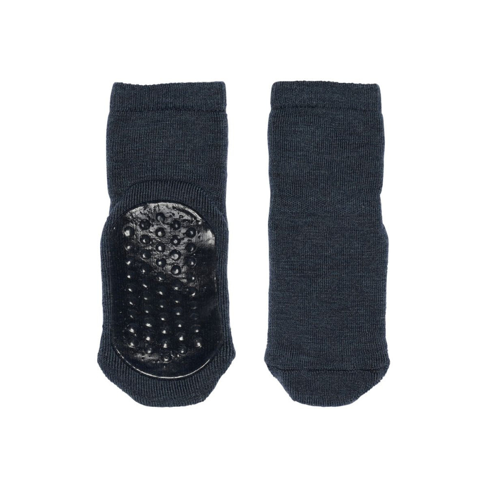 MP - Antisklisokker i Ull Dark Denim Melange