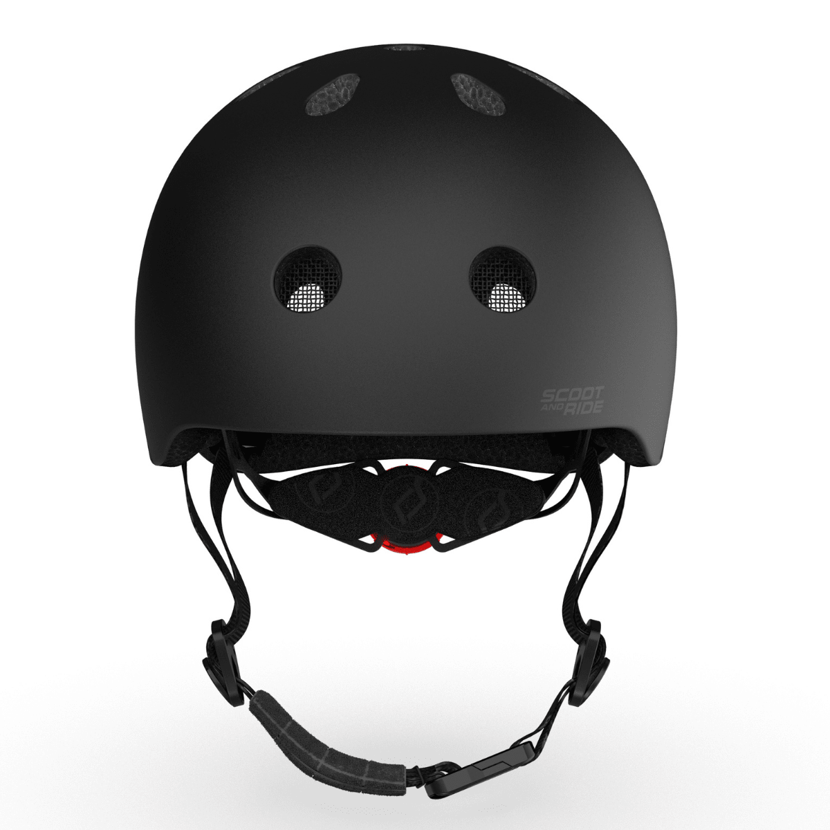 Scoot & Ride - Sykkelhjelm (55-59cm) Black - Guttelus.no