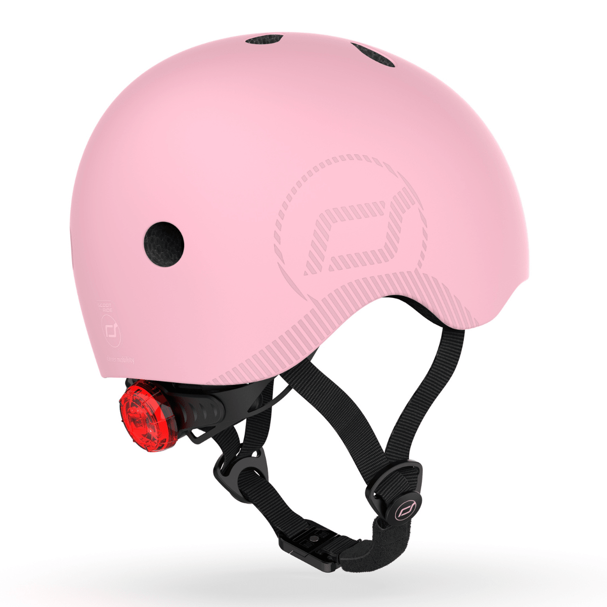 Scoot & Ride - Sykkelhjelm (55-59cm) Rose - Guttelus.no