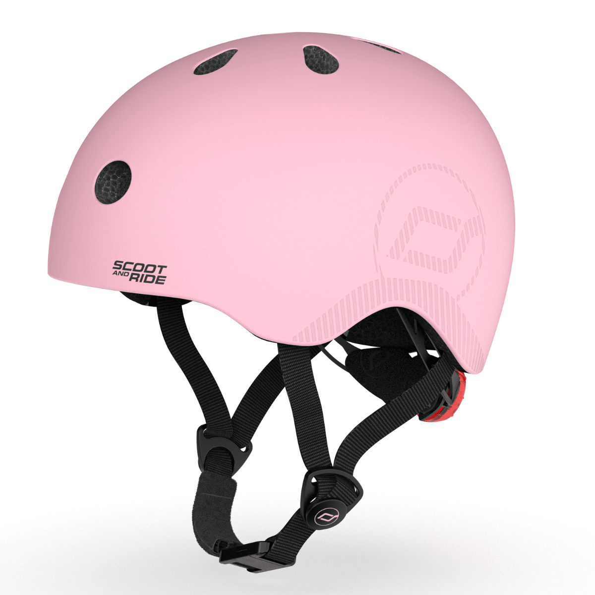 Scoot & Ride - Sykkelhjelm (55-59cm) Rose - Guttelus.no