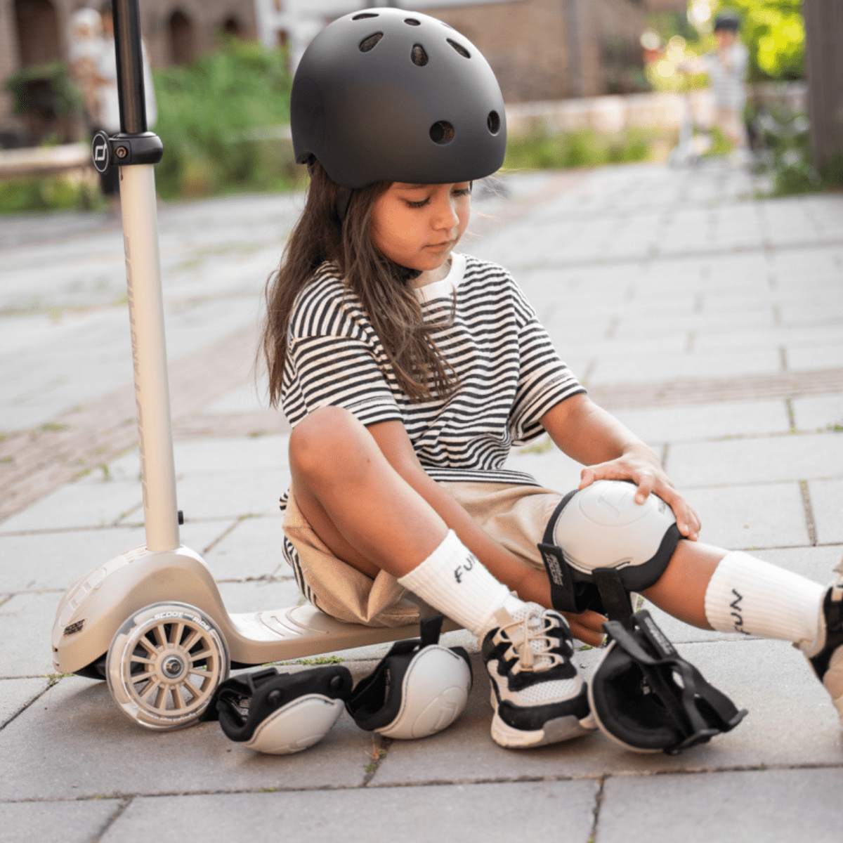 Scoot & Ride - Sparkesykkel Highwaykick 3S Ash - Guttelus.no
