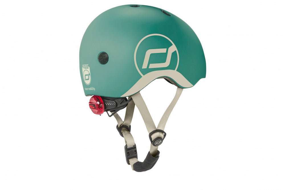 Scoot & Ride - Sykkelhjelm (45-51cm) Forest - Guttelus.no