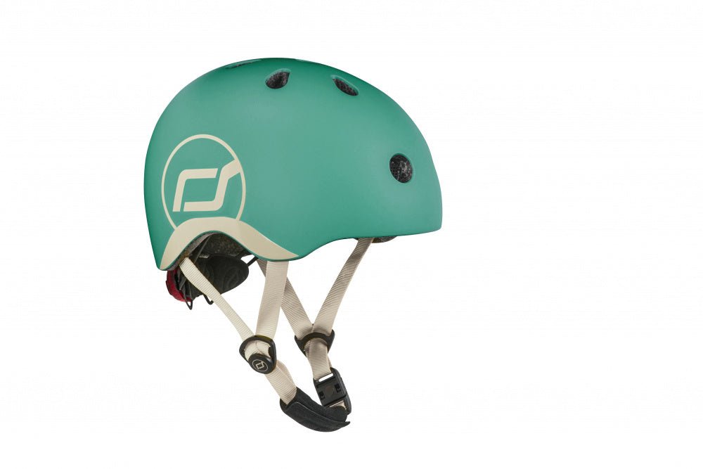 Scoot & Ride - Sykkelhjelm (45-51cm) Forest - Guttelus.no