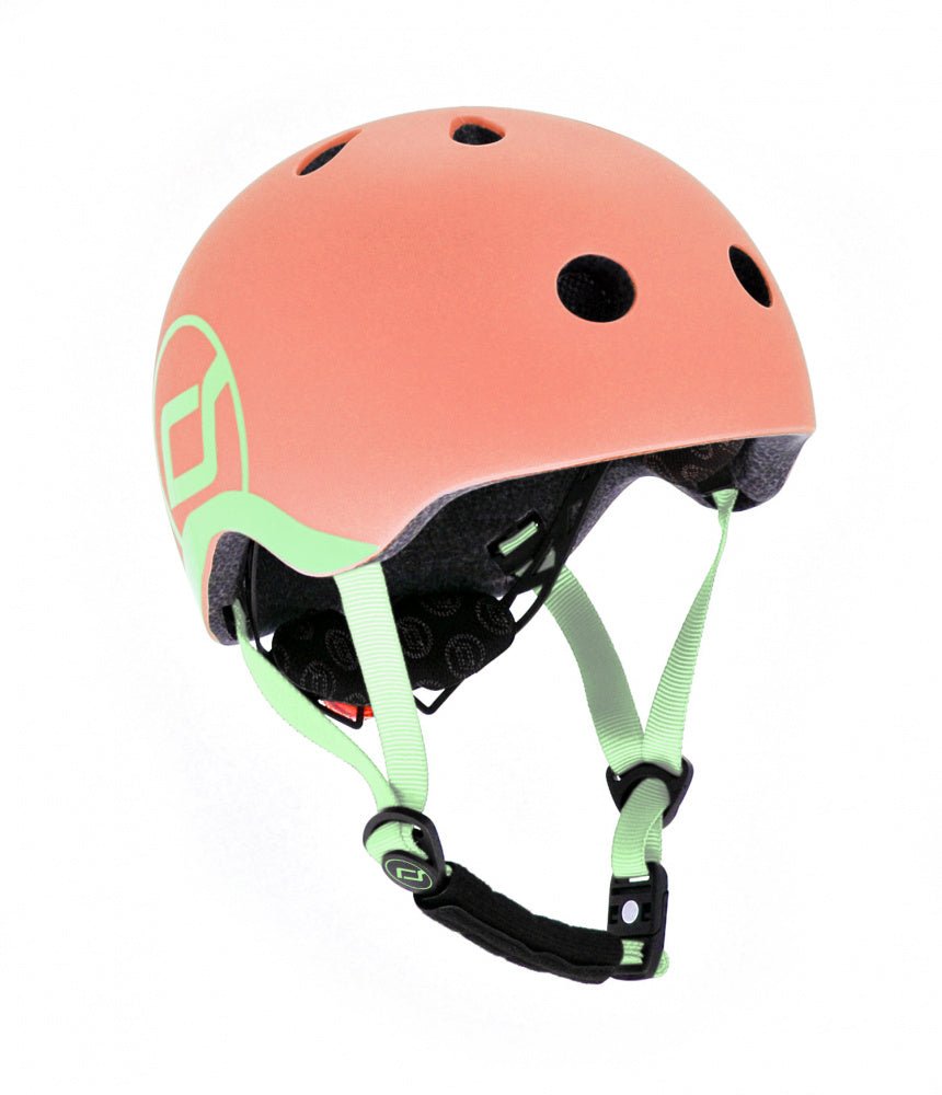 Scoot & Ride - Sykkelhjelm (45-51cm) Peach - Guttelus