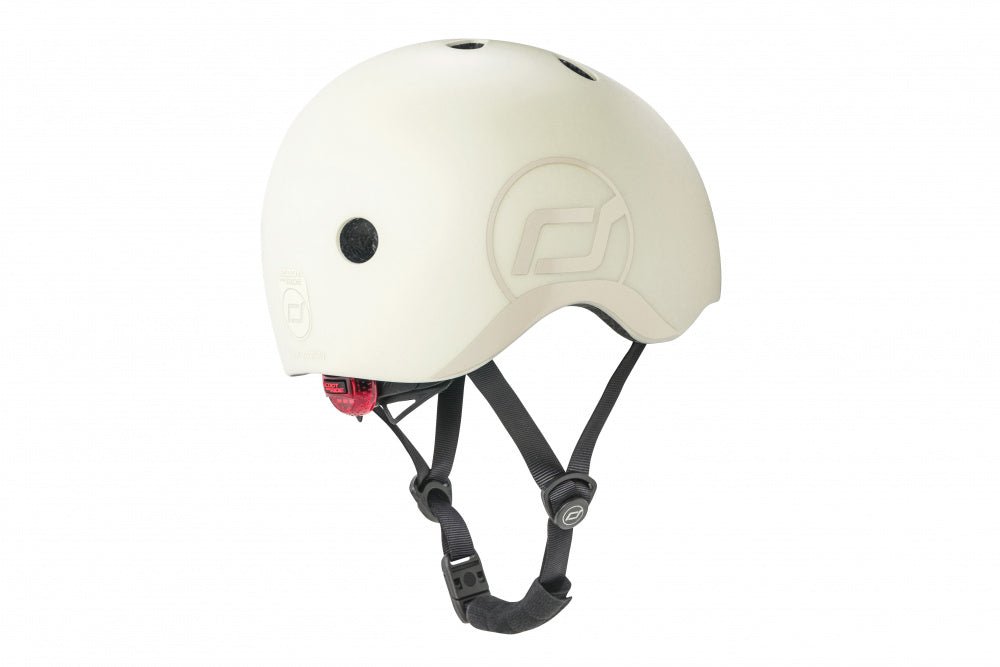 Scoot & Ride - Sykkelhjelm (51-55cm) Ash - Guttelus