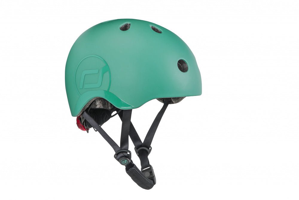 Scoot & Ride - Sykkelhjelm (51-55cm) Forest - Guttelus