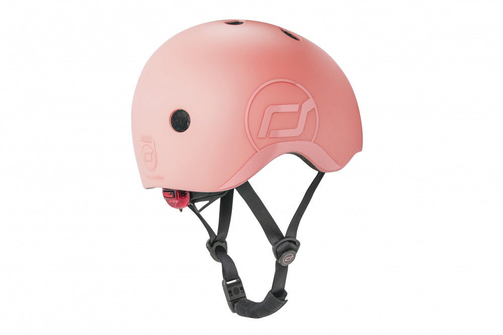 Scoot & Ride - Sykkelhjelm (51-55cm) Peach - Guttelus
