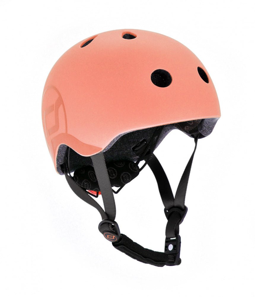Scoot & Ride - Sykkelhjelm (51-55cm) Peach - Guttelus