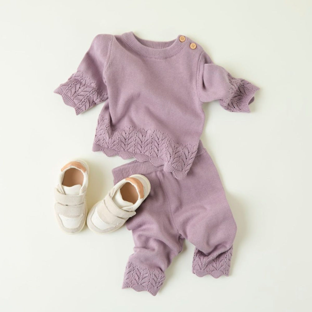 Name It - Genser Baby Timie Knit Elderberry