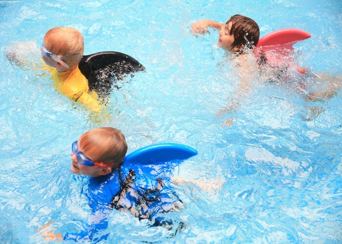 SwimFin Svømmebelte - Lær å Svømme Lys Lilla - Guttelus