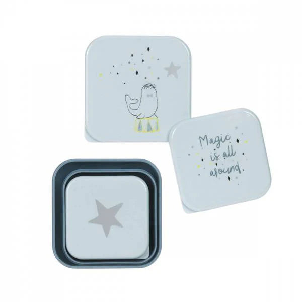 Lässig - Snackboks 3-pk More Magic Seal
