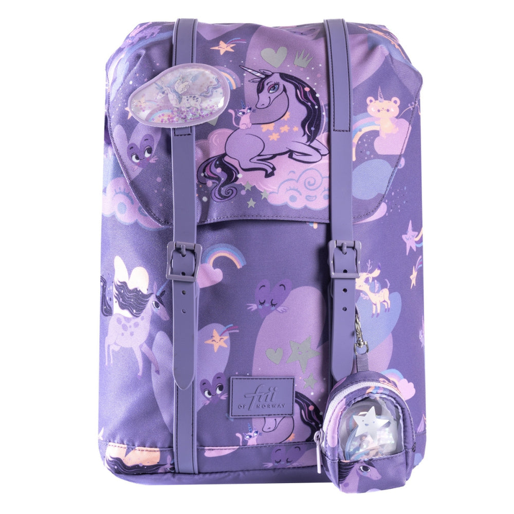 Frii of Norway - Skolesekk 22L Retro Unicorn