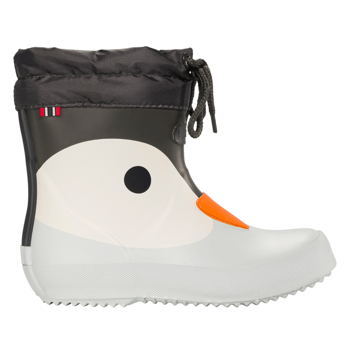 Viking - Gummistøvler Alv Indie Print Light Grey - Guttelus.no