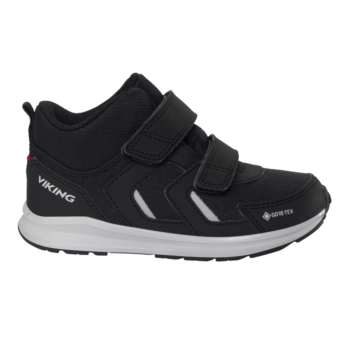 Viking - Overgangsko Game Mid GTX 2V Black/ Light Grey - Guttelus.no