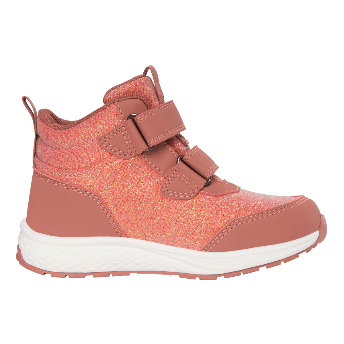 Viking - Overgangssko Bouncy Glitter Mid WP 2V Rosa - Guttelus.no