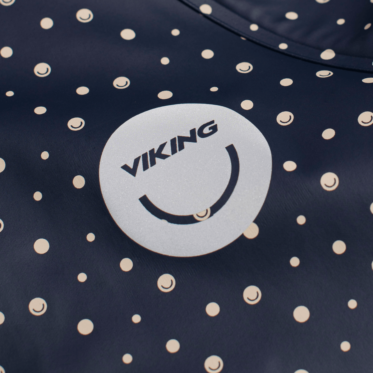 Viking - Regnsett Jolly Print Navy - Guttelus.no