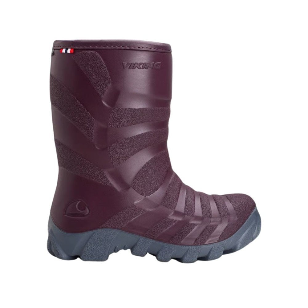 Viking - Thermostøvel Ultra Warm Grape/ Grey - Guttelus.no